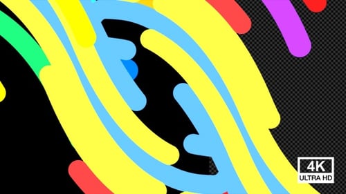 Animated Colorful Liquid Shape Transition