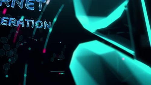 5G LTE with Digital Technology Concept