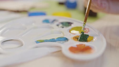 Putting Paint on Palette