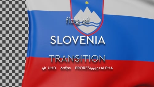 Slovenian Flag Wipe Transition