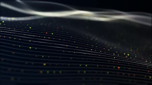 Arrière-plan abstrait 4K Soft (bouclable) - Espace de copie