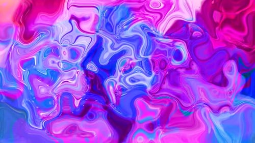 Abstract colorful trendy liquid wave marble background