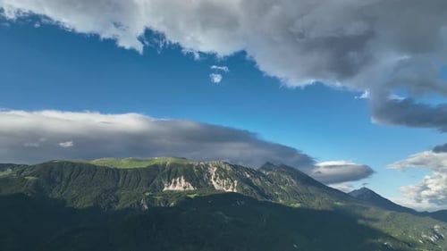 Bewegte Wolken — Zeitraffer