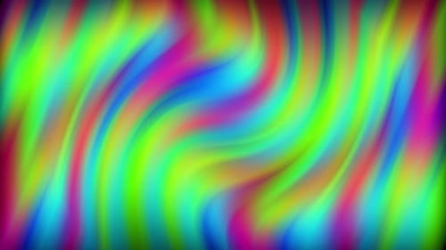 Fluid Abstract Rainbow Color Swirl Background Animation