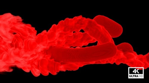 Elegant Red Smoke Trails V2