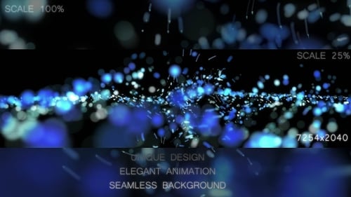 Overlay Winter Particles