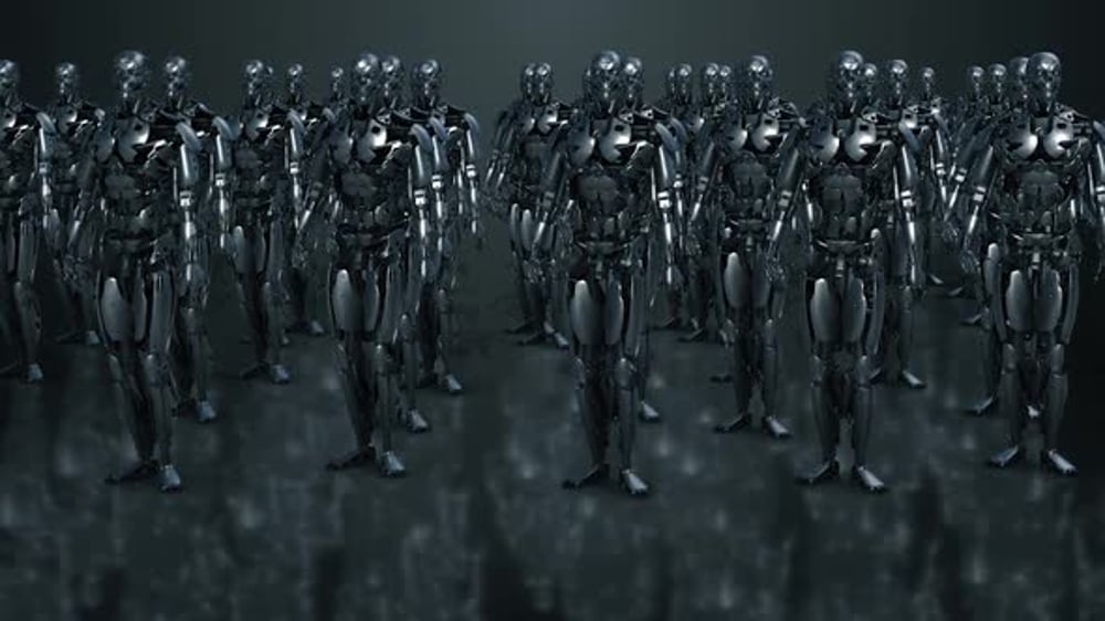 Robots Rising HD, Graphiques Animés Y compris : concept et numérique ...