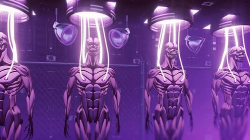 Factory Zombie Robots