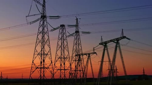 Postes de energía