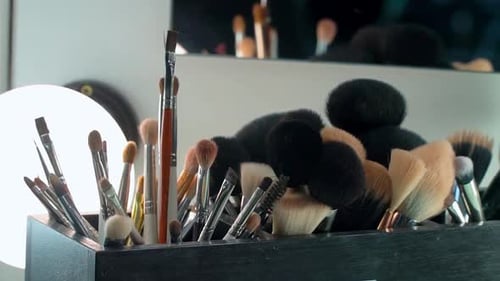 Professionelles Kosmetik-Make-up-Pinsel-Set