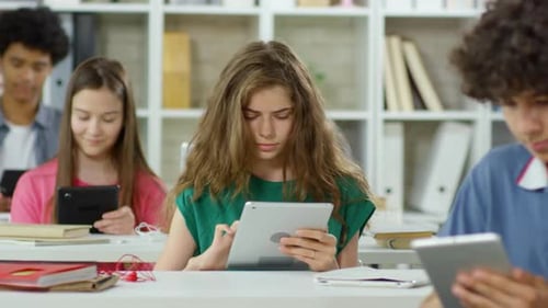 Teens in School