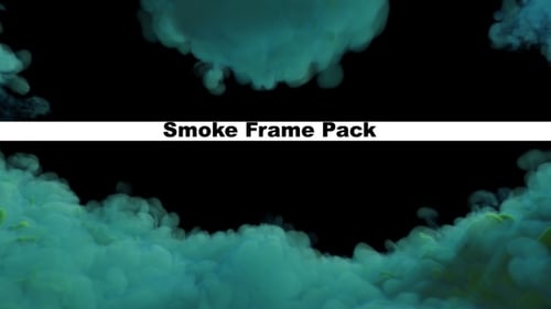 Fluid Smoke Frame Reveal Transition Pack