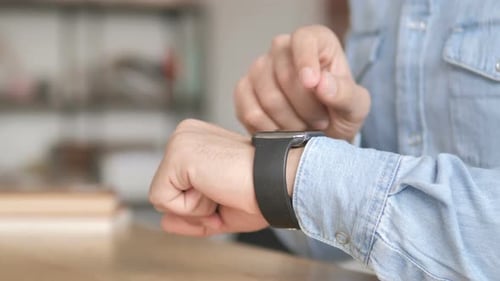 Close Up of Smartwatch