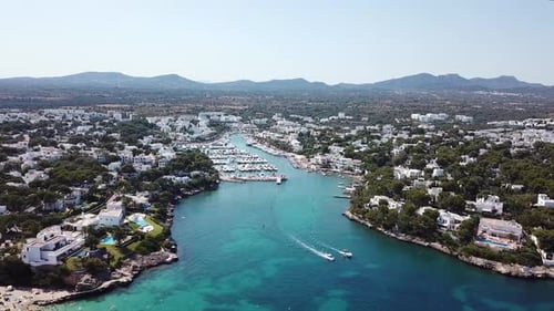 Flugbild: Ferienort Cala D'Or auf Mallorca, Spanien