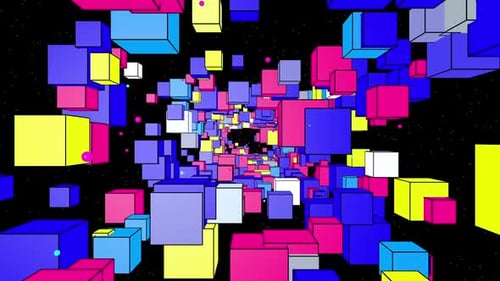 Space Box Colorful
