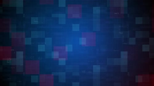 Animation Digital Information Screen Background