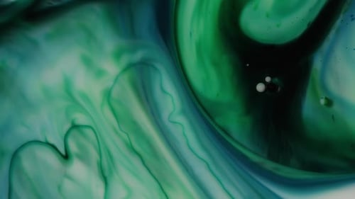 Swirling Liquid Combination of Colors