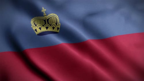 Realistic Waving National Flag Animation with Fabric Texture