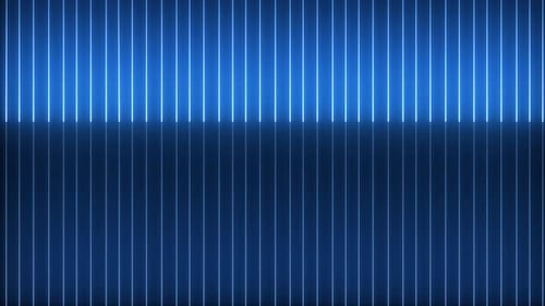 Abstract Blue Neon Vertical Lines Loop Background