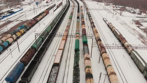 Überfliegen des Bahnhofs