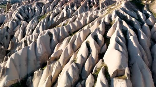 Awesome aerial view of Goreme 4 K Turkey Cappadocia