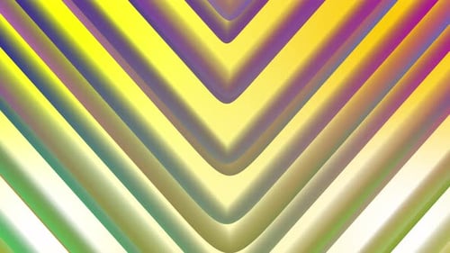 Colorful Wavy Chevron Pattern Background Animation