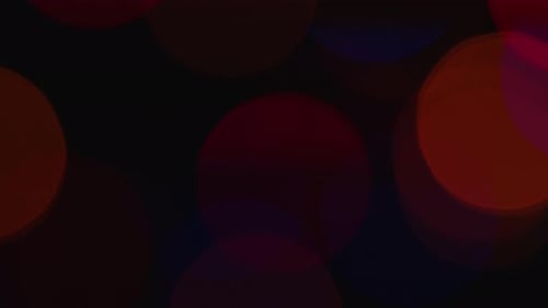 Abstract Bokeh Lights Festive Holiday Background