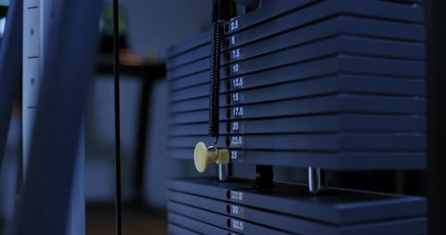 Gym Weight Machine Workout