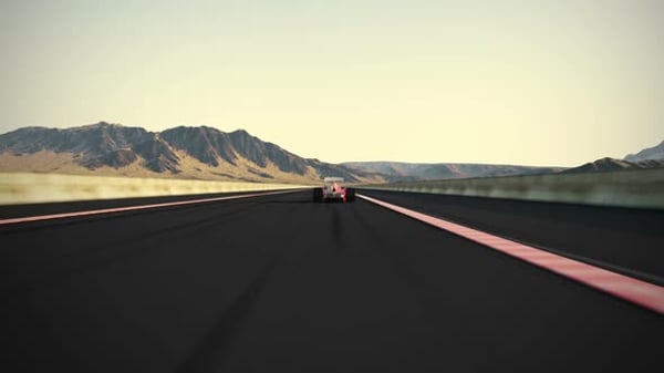 Pack Of 3 Speed F1 Car Loop Animation On Alpha Loop, Elements Motion ...