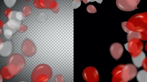 Balloons Frame and Transitions