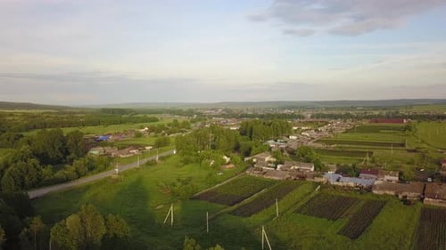 Kleinstadt Sommer Natur