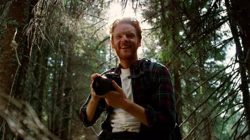 Photographer Captures Forest Views in Sunlight