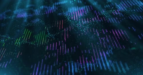 Particles Spark Background