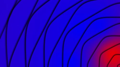 Abstract Blue And Red Colorful Geometric Line Background