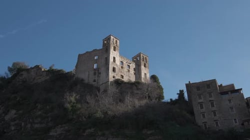 Castillo medieval en Liguria