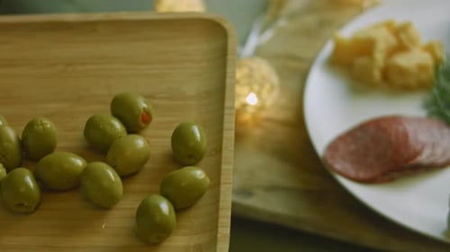 I Put Green Olives on It Charcuterie Plate