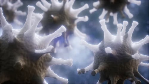 Schleifenrotation des Coronavirus COVID-2019
