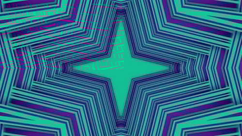 Colorful abstract geometrical kaleidoscope