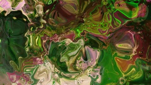 Abstract Water Paint Marble Liquid Background Animation