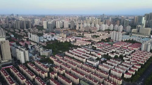 Aerial Asia City, Wohngebiet