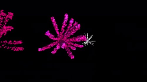 Dynamic Abstract Particle Burst Transition Pack