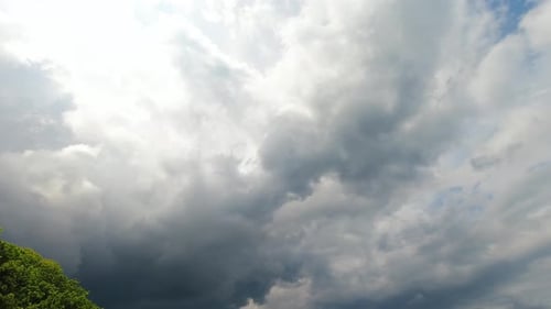Time-lapse of Storm Clouds Gathering