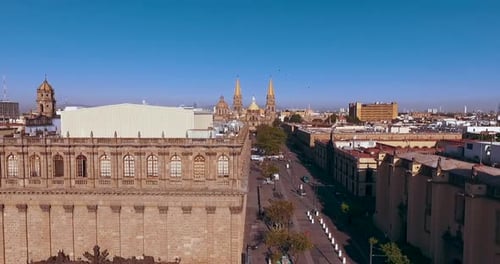 Guadalajara Cathedral. Museum of Sacred Art. Aerial