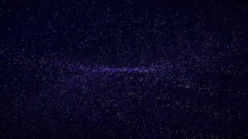 Colorful particle abstract background.