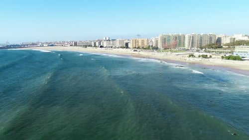 Portugal Seascape with beach and sea