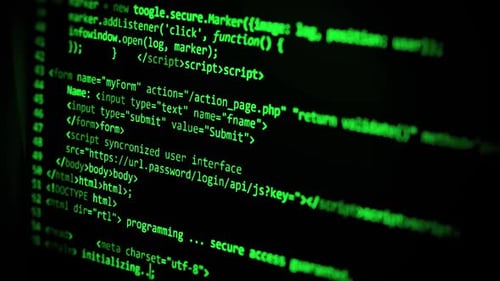 Programmation du code informatique