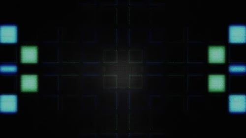 Led Light Vj Background Loop