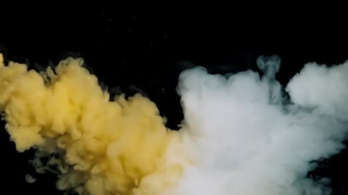 Paint Mixes Creating Patterns