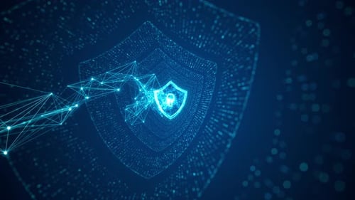 Technology Security Concept.