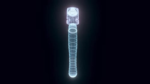 Glasscutter Hologram Rotating Hd